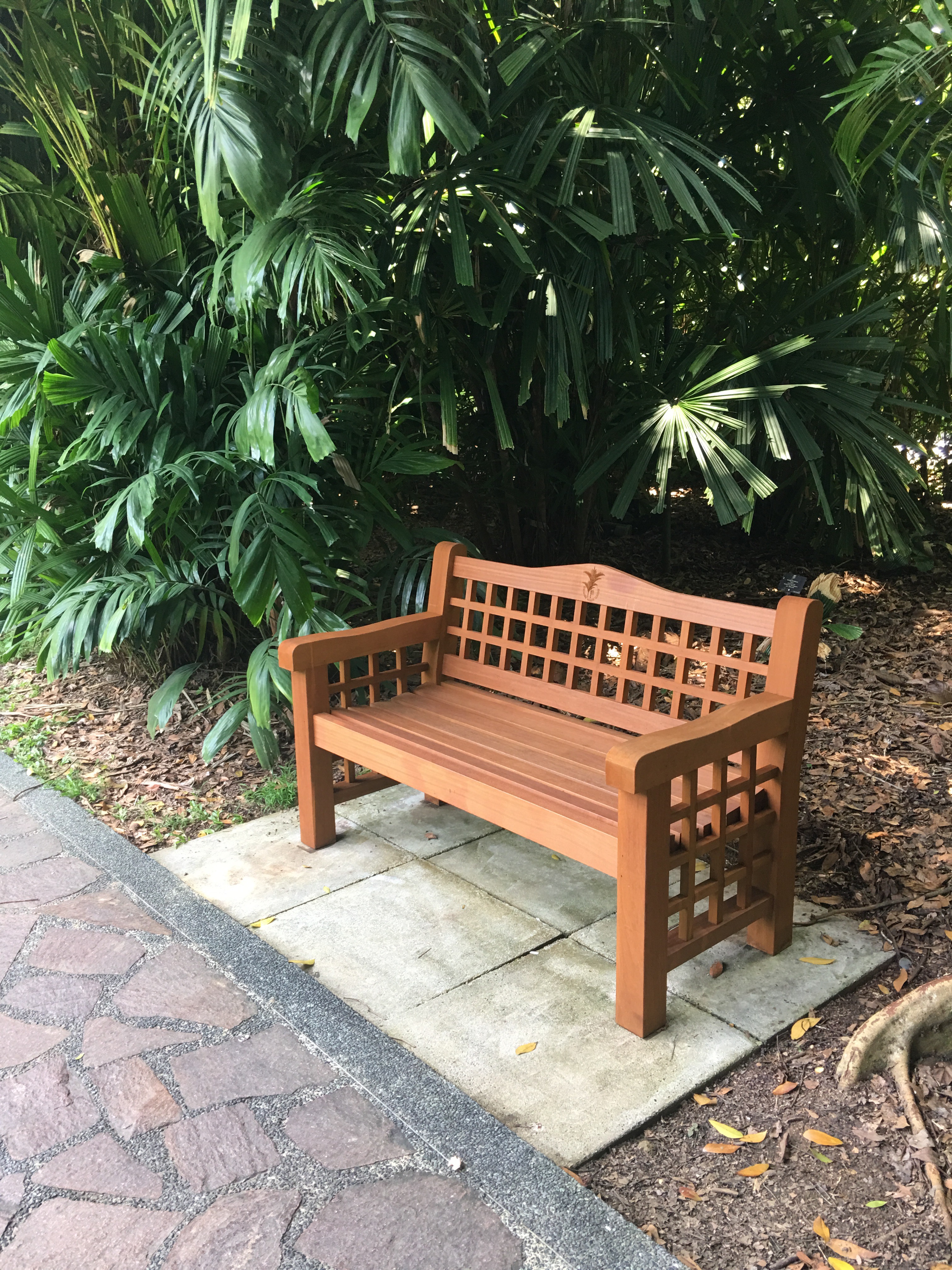 Why do benches always look new in Singapore?